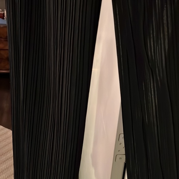 Two-piece crop top high, waisted, beautiful crepe and delicate like new - Picture 8 of 10